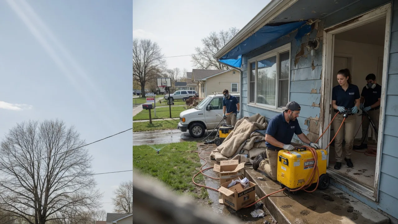 Basement Flood Cleanup in Westhoff, TX near me